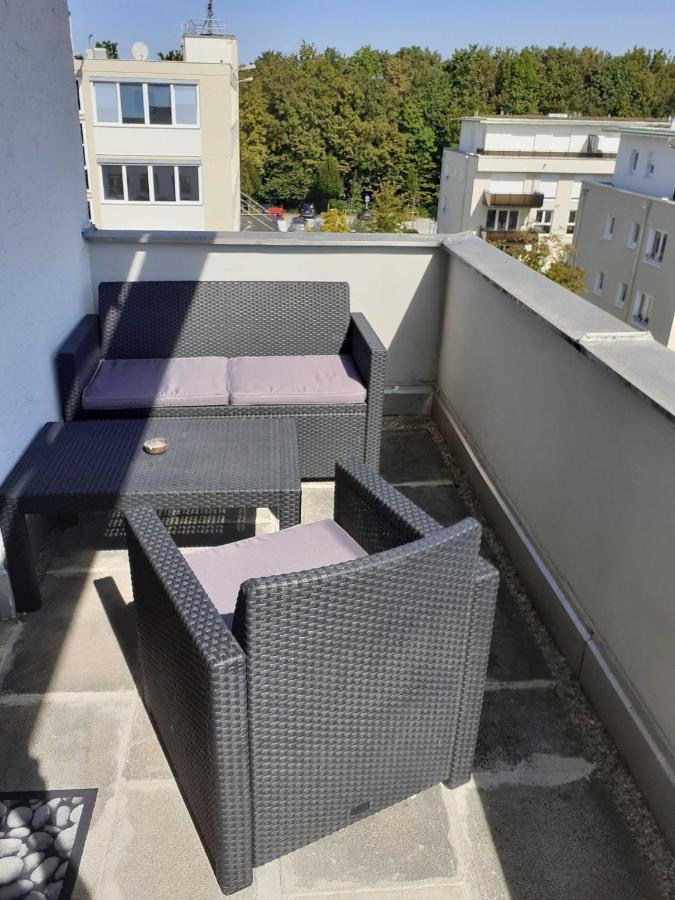 Pension Bergblick Unterhaching Buitenkant foto